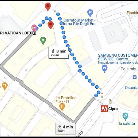 Siri Vatican Loft - Design House Roma Eksteriør bilde